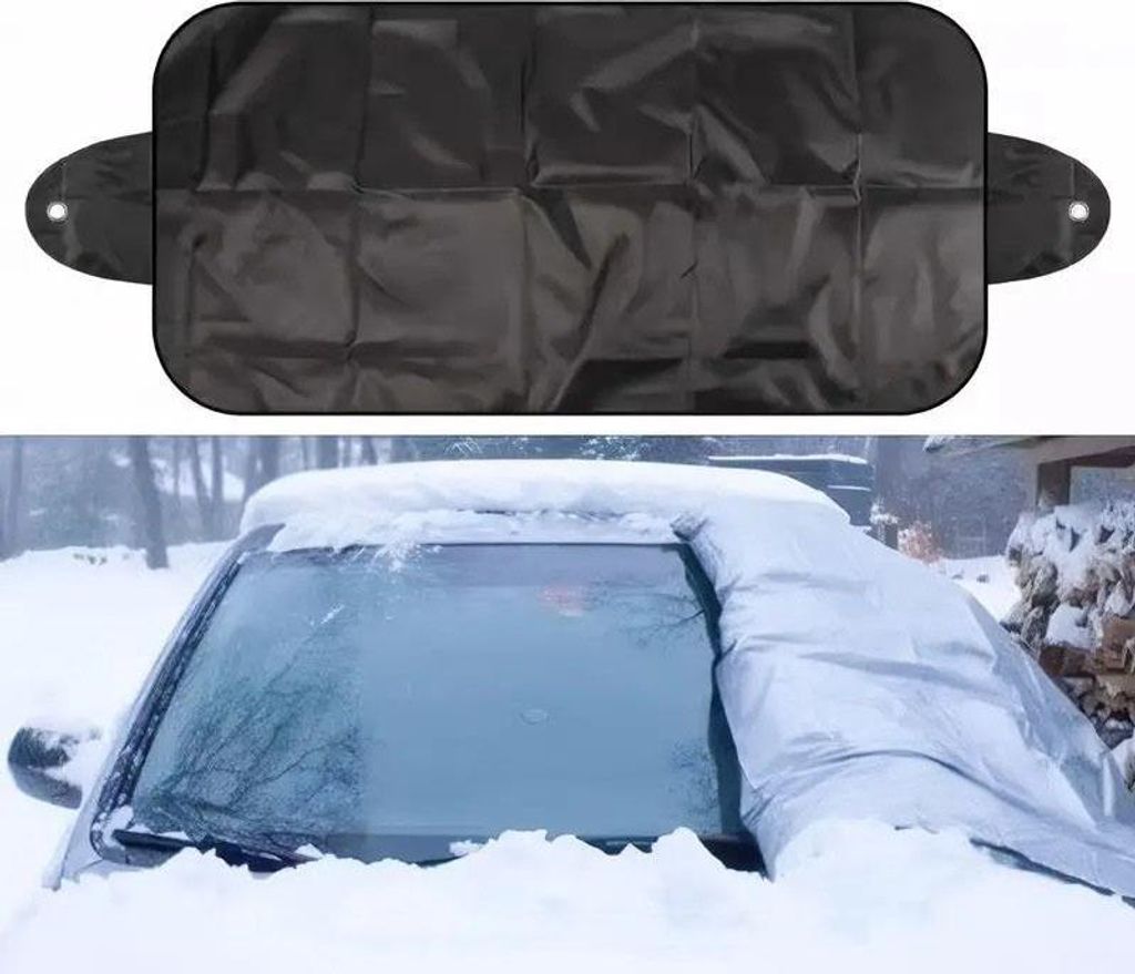 Mobilly SilverProtect Autoscheibenschutzfolie gegen Frost und Schnee, universal