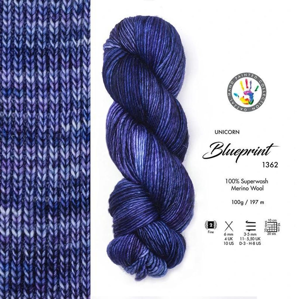 Wolle Gazzal Unicorn 1362 - Stricken & Häkeln Produktbild 