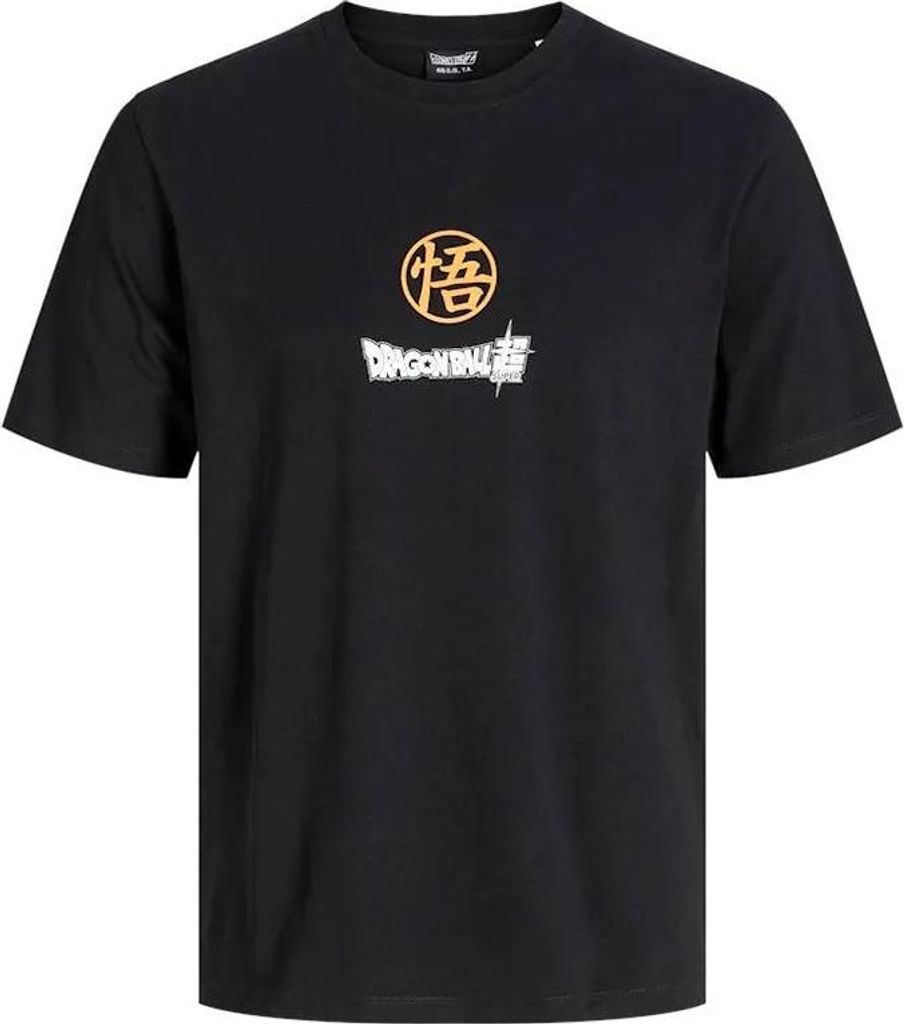 Jack & Jones Dragon Ball Kurzarm-t-shirt Schwarz 2XL Herren Schwarz 2XL