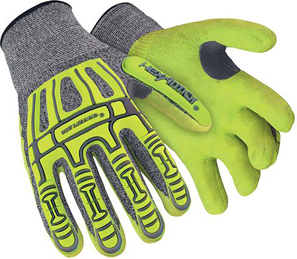 HexArmor Schutzhandschuh Rig Lizard 2090X gelb Gr. 8