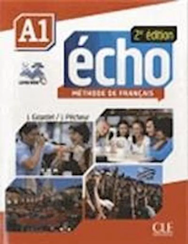 Echo A1 Méthode de Français Livre de l'étudiant avec Portfolio et DVD