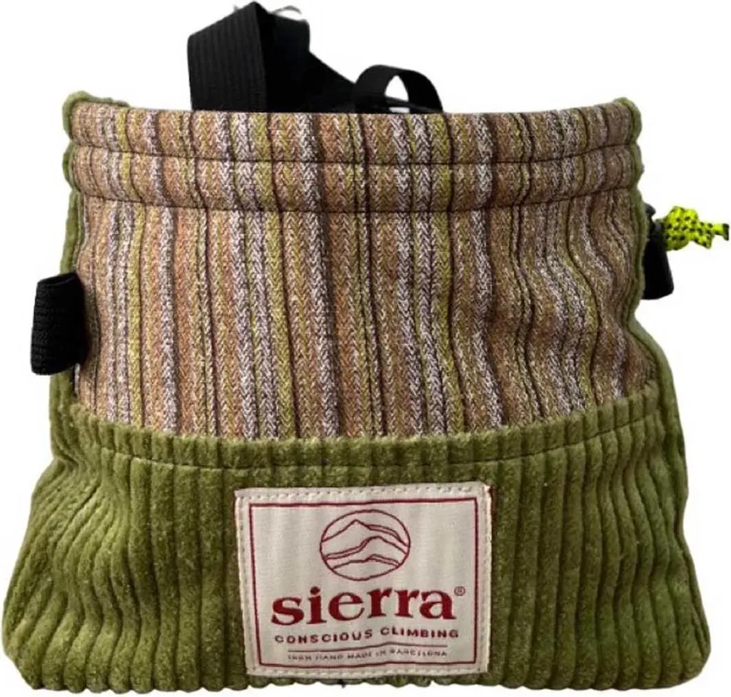 Sierra Climbing Cube Chalkbag - Sac de Magnésie Stable et Large Vert
