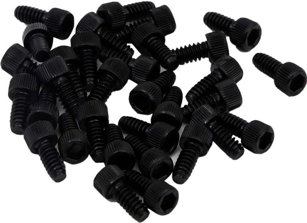 Msc Superflat Pedalbolzen Schwarz 32 Units Schwarz 32 Units
