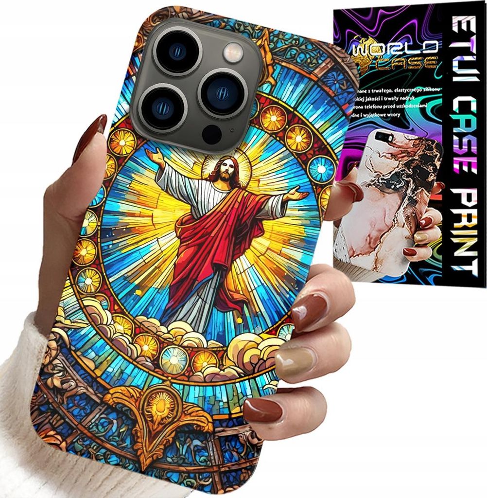 Fall Für Iphone 16 Pro Max - Jesus Christentum Religion + Glas