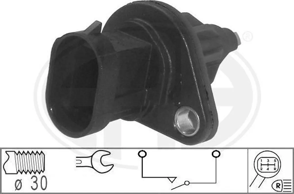 Interrupteur de recul ERA 330790 robuste pour Master et Laguna 9161022