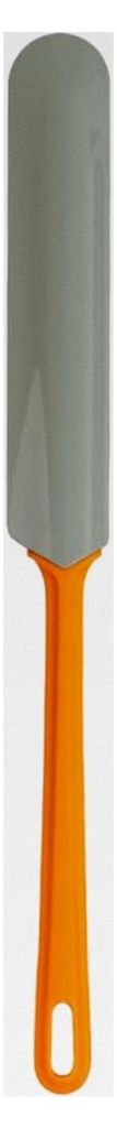 Lange Silikonspatel 3 x 31 cm, Grau