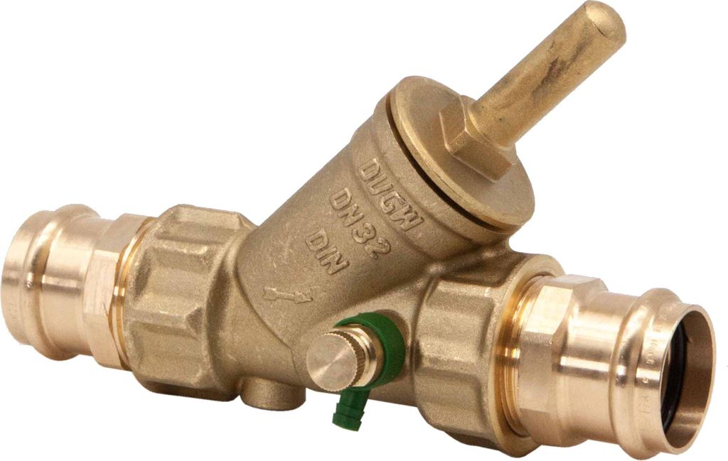 Js Rueckflussverhinderer, M.entl. Pressanschl.ig,Dn32,Press35,Dvgw