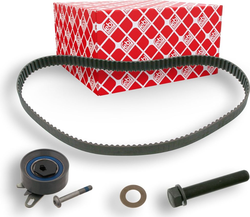 FEBI BILSTEIN 30780 Zahnriemensatz + Spannrolle für VW Transporter IV Bus (70B, 70C, 7DB, 7DK, 70J, 70K, 7DC, 7DJ) 122-Zähne