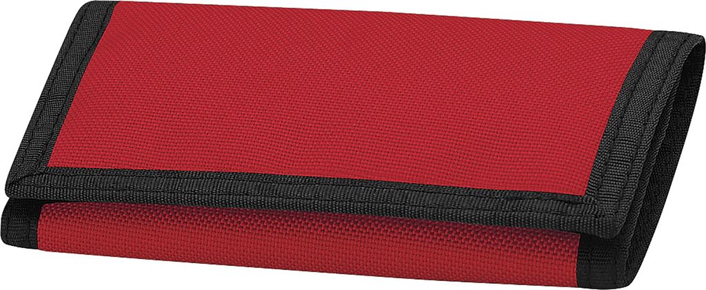 Bagbase Geldbörse mit Klettverschluss BC1311 (Einheitsgröße) (Rot)