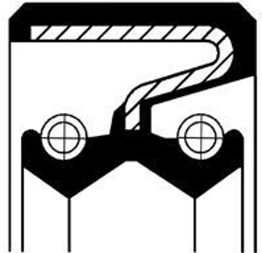 CORTECO Dichtring 01002236B 62mm