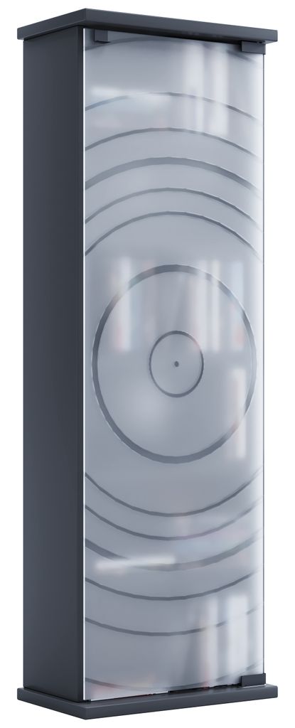 Scaffale per CD in legno | Armadio CD salvaspazio con 1 Immagine del prodotto 