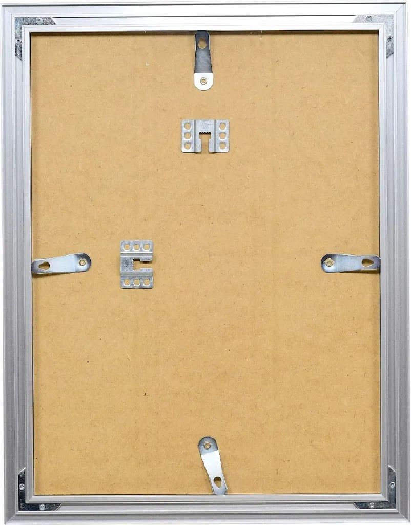 Cornice Professionale 30x45 Alluminio Argento | Arredo Ufficio Effect S3 - 3