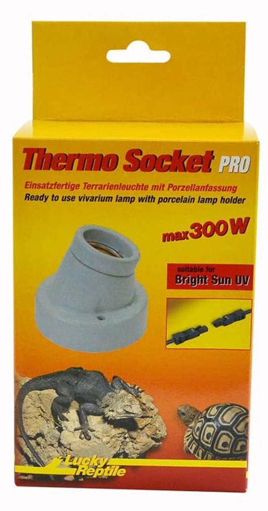 *Thermo Socket PRO - Porzellanfassung abgewinkelt Produktbild 