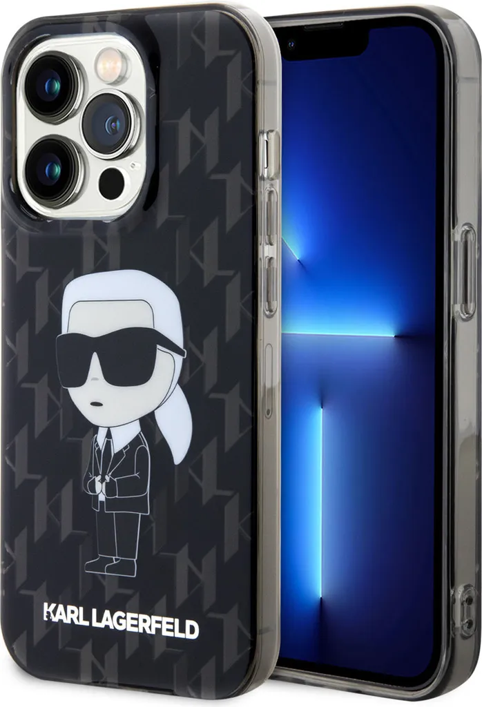 Karl Lagerfeld iPhone 15 Pro Max Case: Il Must-Have Ikonik Nero