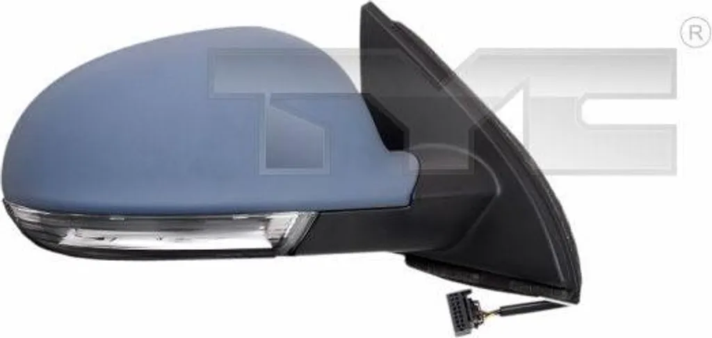 Rétroviseur cassé ? Remplacez par le TYC 337-0157 pour Golf et Jetta