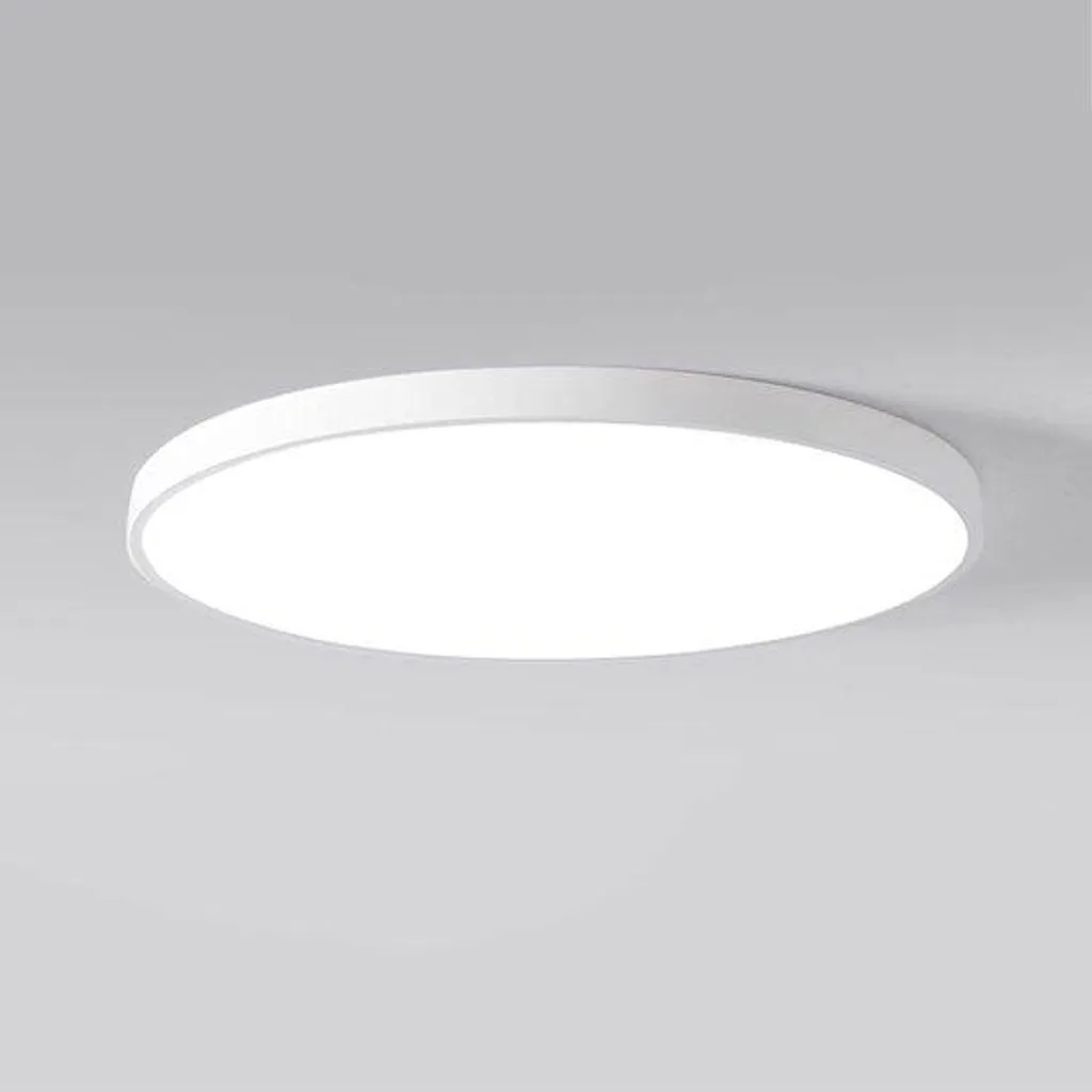 Plafonnier LED puissant IP44 - Éclairage blanc neutre pour la maison