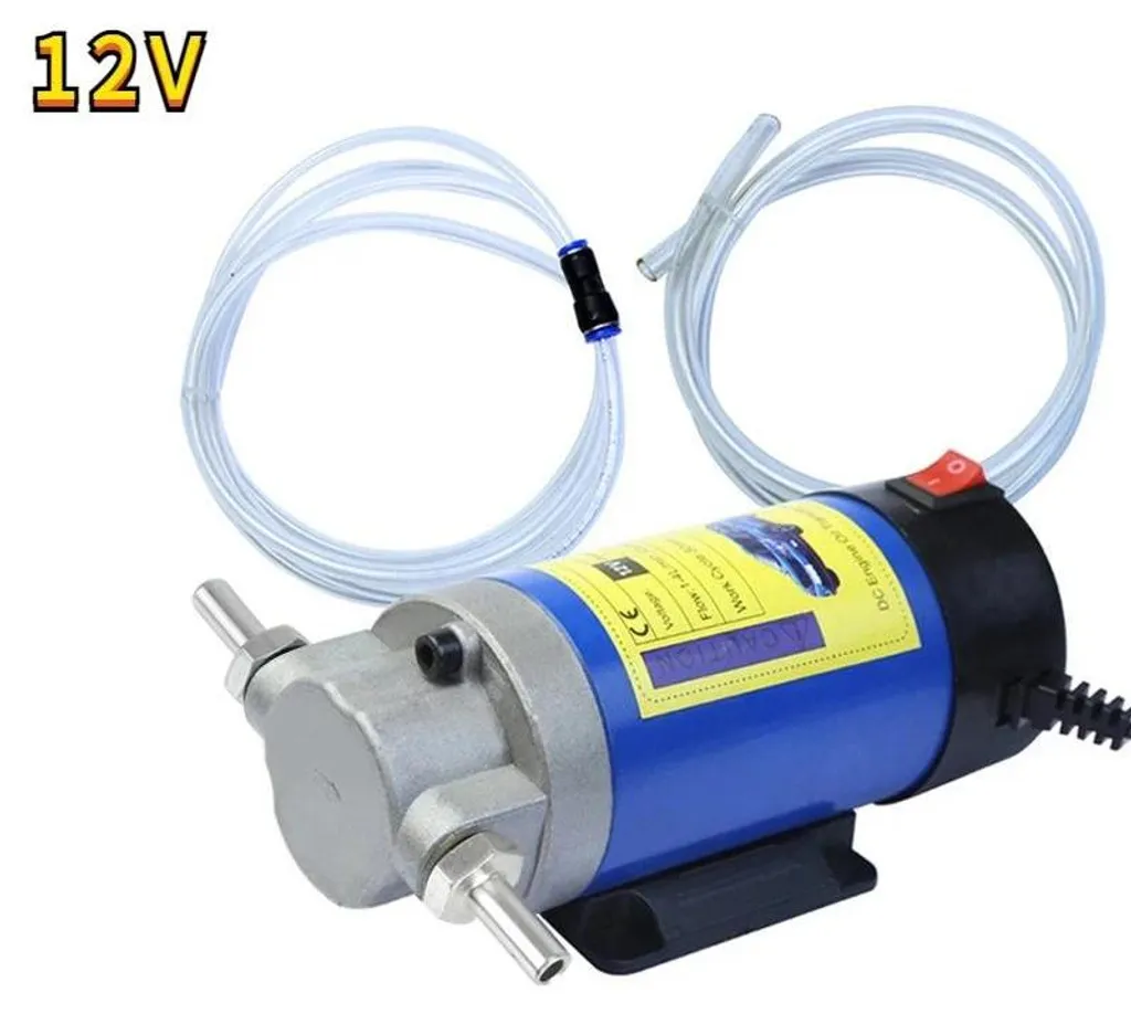 Extracteur d'huile électrique 12V portable et siphon de carburant 4L