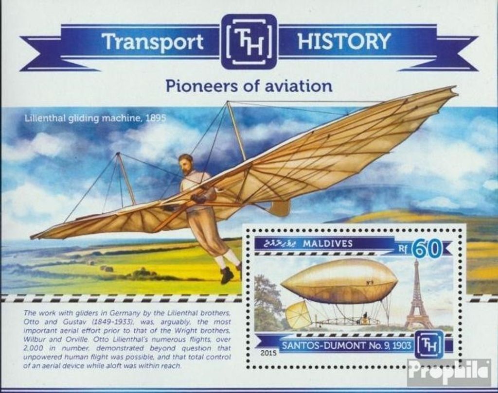 Briefmarken Malediven 2015 Mi Block 764 (kompl. Ausg.) Produktbild 