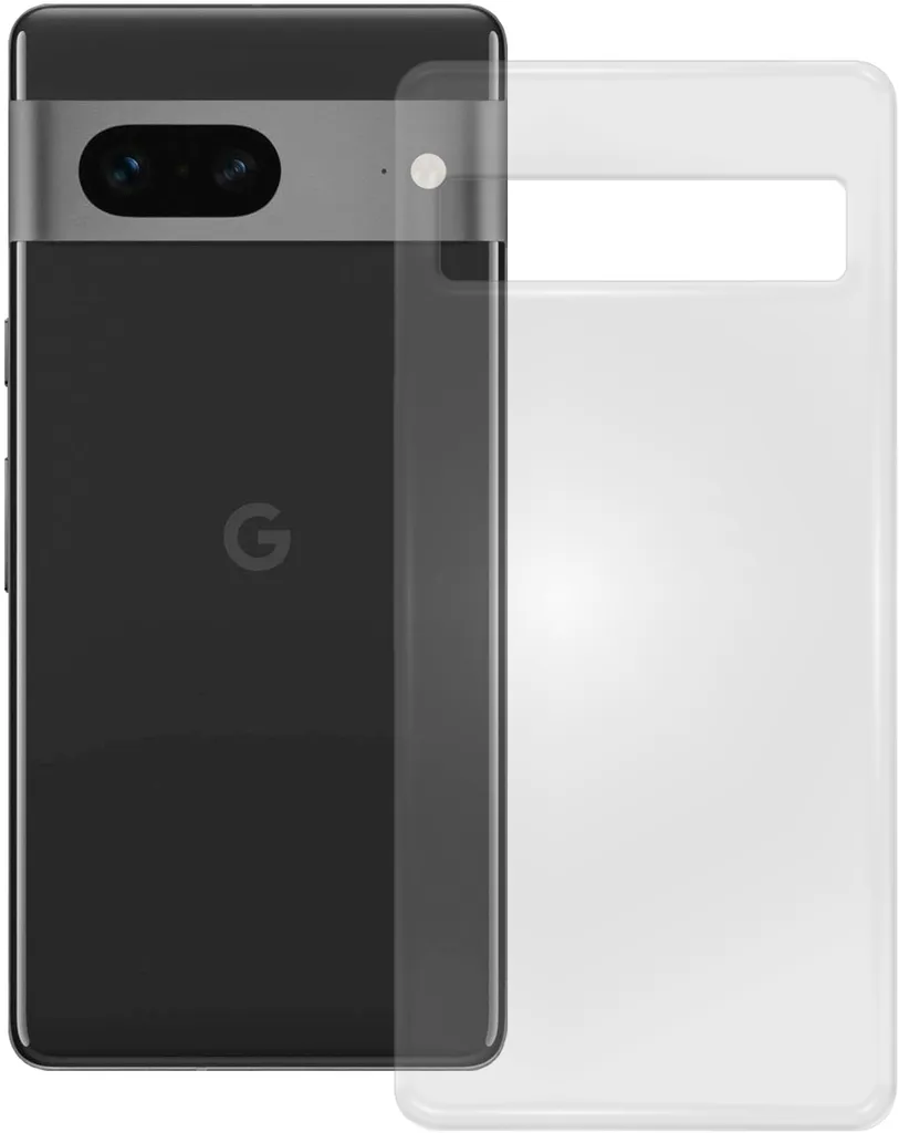 PEDEA Custodia morbida in TPU per Google Pixel 7, trasparente