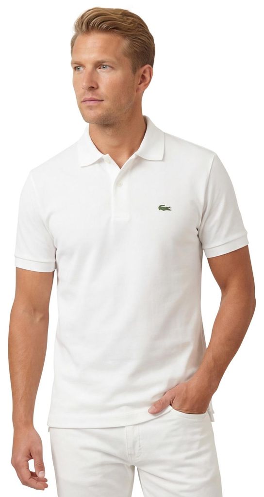Lacoste Polo Classic Fit Wit - Heren Polo - L1212-001