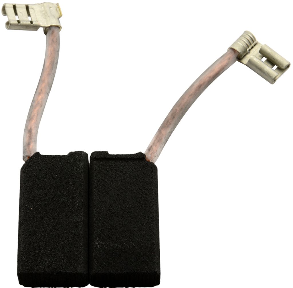 Kohlebürsten - 6,3x12,5x24mm - Mit Federn, Kabel und Stecker - Ersetzt 940160-01