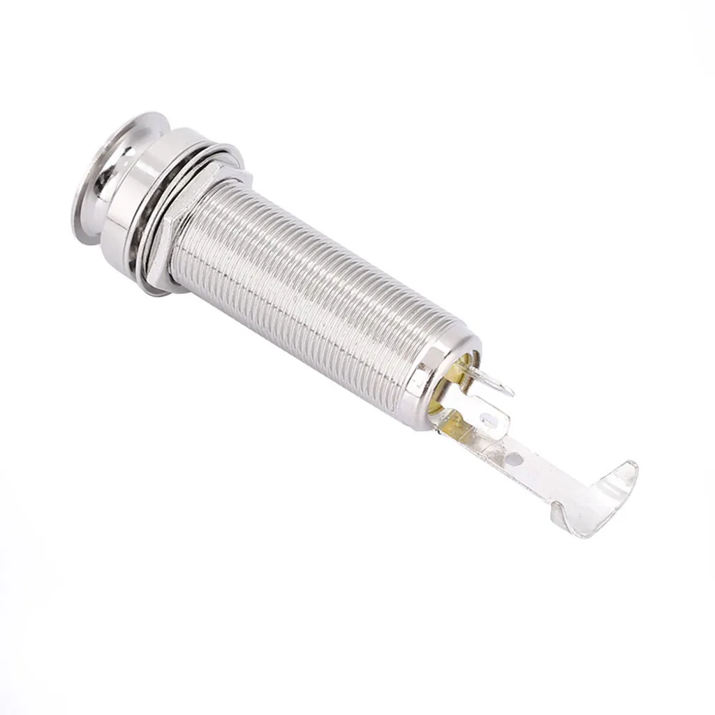 Prise de terminaison mono 6.35mm jack pour guitare électrique et basse
