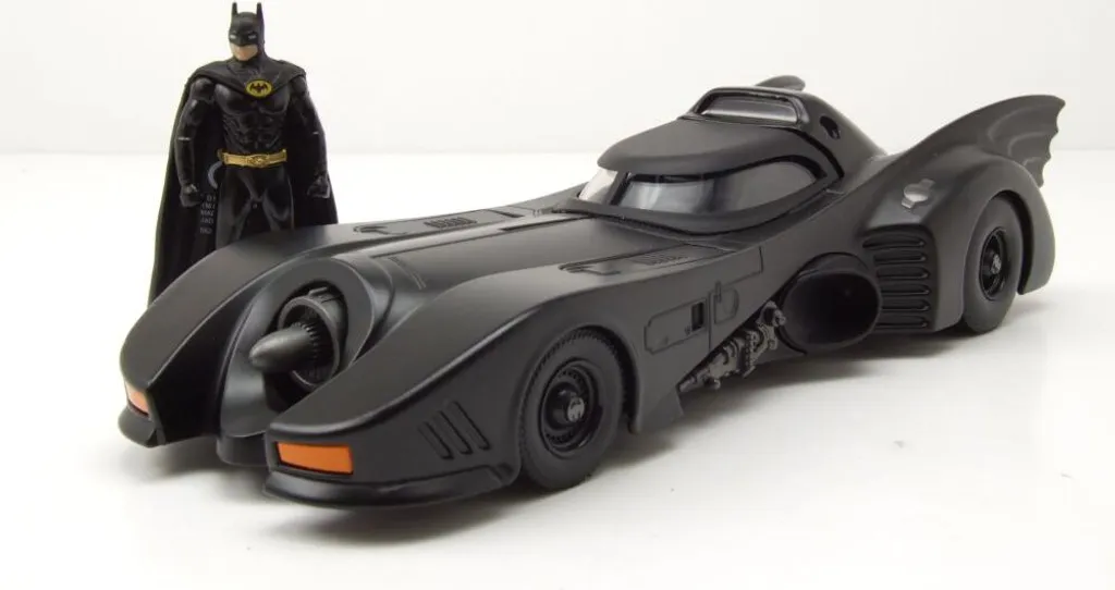 Voiture Miniature Métal Batmobile 1989 Jada 1:24 Figurine - Cadeau Fan