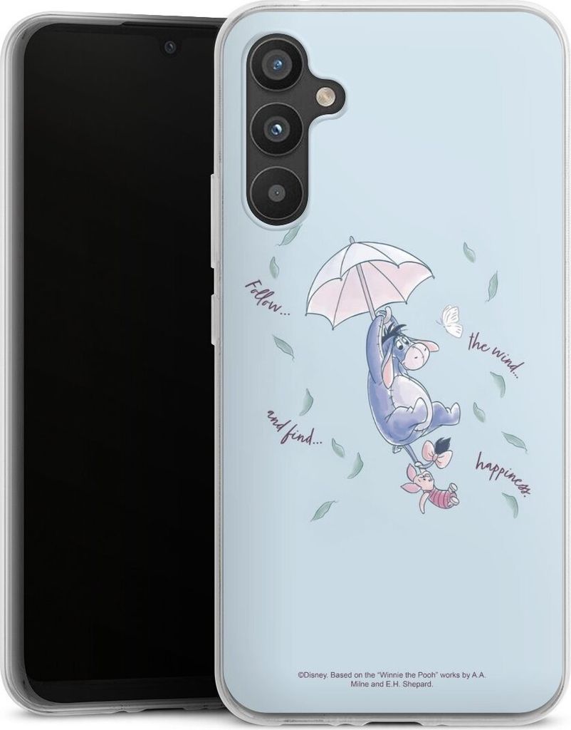 DeinDesign Handyhülle für Samsung Galaxy A34 5G Silikon Hülle Case Smartphone Schutzhülle Disney Offizielles Lizenzprodukt Winnie Puuh I-Aah