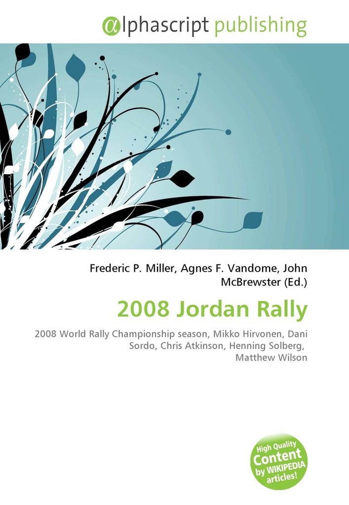 2008 Jordan Rally