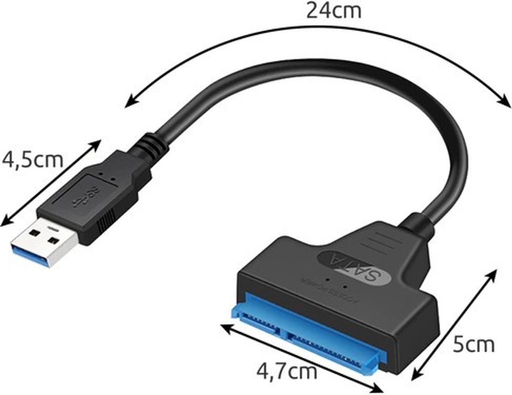 Adaptér USB na SATA 3.0 Izoxis 23603 Obrázek produktu 3