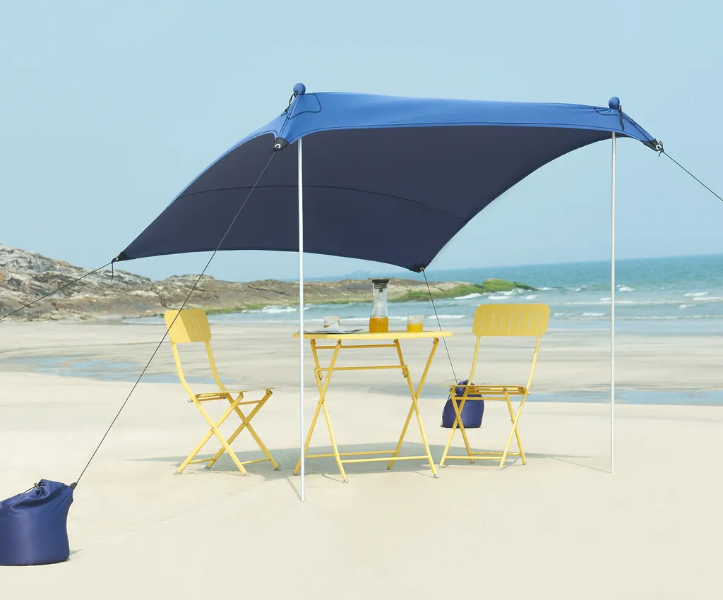 Tenda Sole Bernheze 270x270x210cm Spandex Blu - Protezione UPF50+