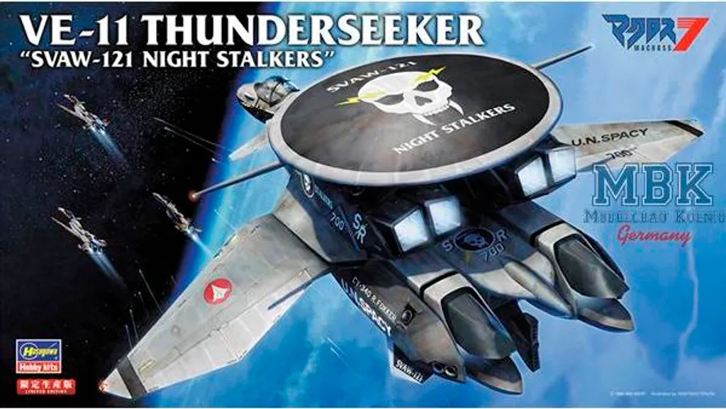 Maquette Avion Macross VE-11 Thunderseeker Hasegawa 1:72 à Assembler
