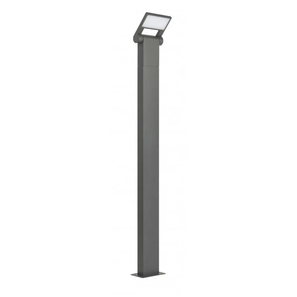 Luminaire de Jardin sur Pied LED 10W 100cm Mobile Gris Foncé IP54
