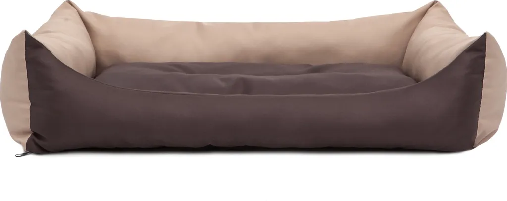 Lit de sommeil pour chien Pontes Eco - Panier Moelleux Beige Taille L