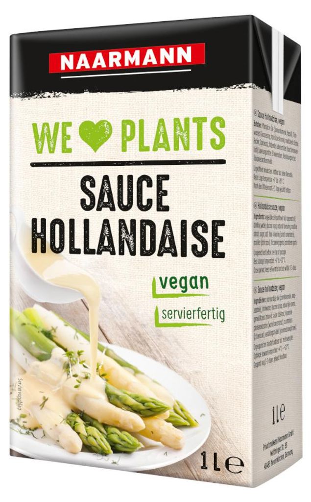 Naarmann Sauce Sauce Hollandaise vegan We love Plants Produktbild 