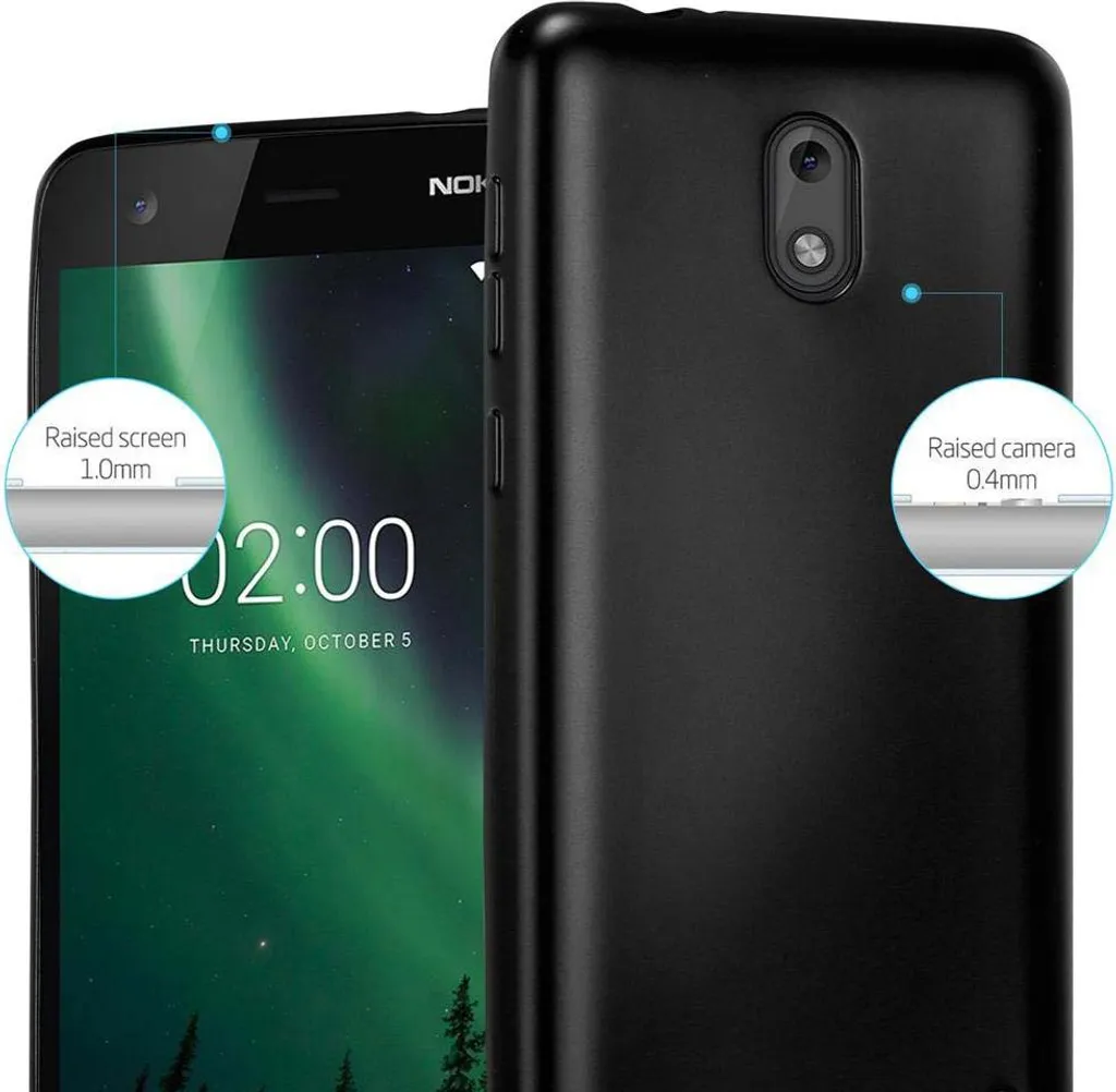 Cadorabo Coque Nokia 2,1 - Noir - Coque & étui smartphone - Rue du Commerce