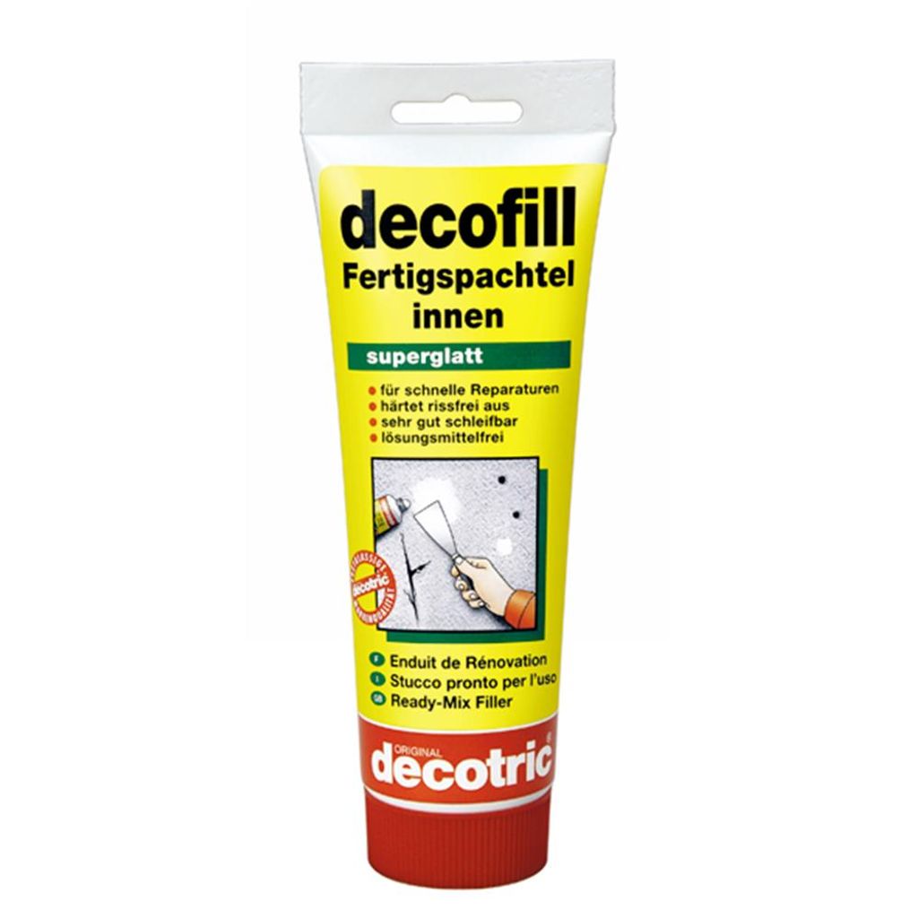 Decotric Decofill Fertigspachtel innen für Wand und Decke 400g