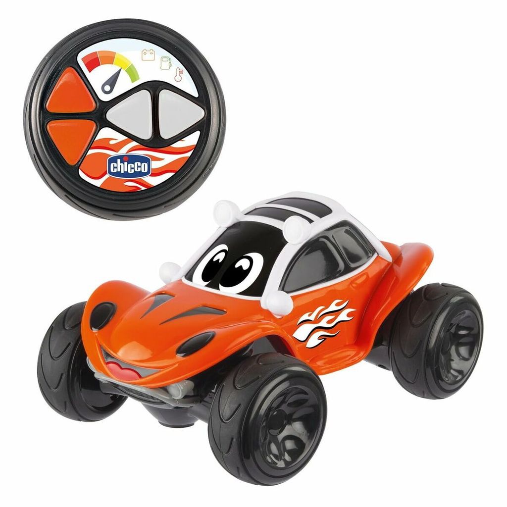 Chicco Happy Buggy Radio Control, Ferngesteuertes Auto für Kinder, Funkgesteuertes Auto mit 4 Richtungen, Kinder 2 bis 6 Jahre. CHICCO