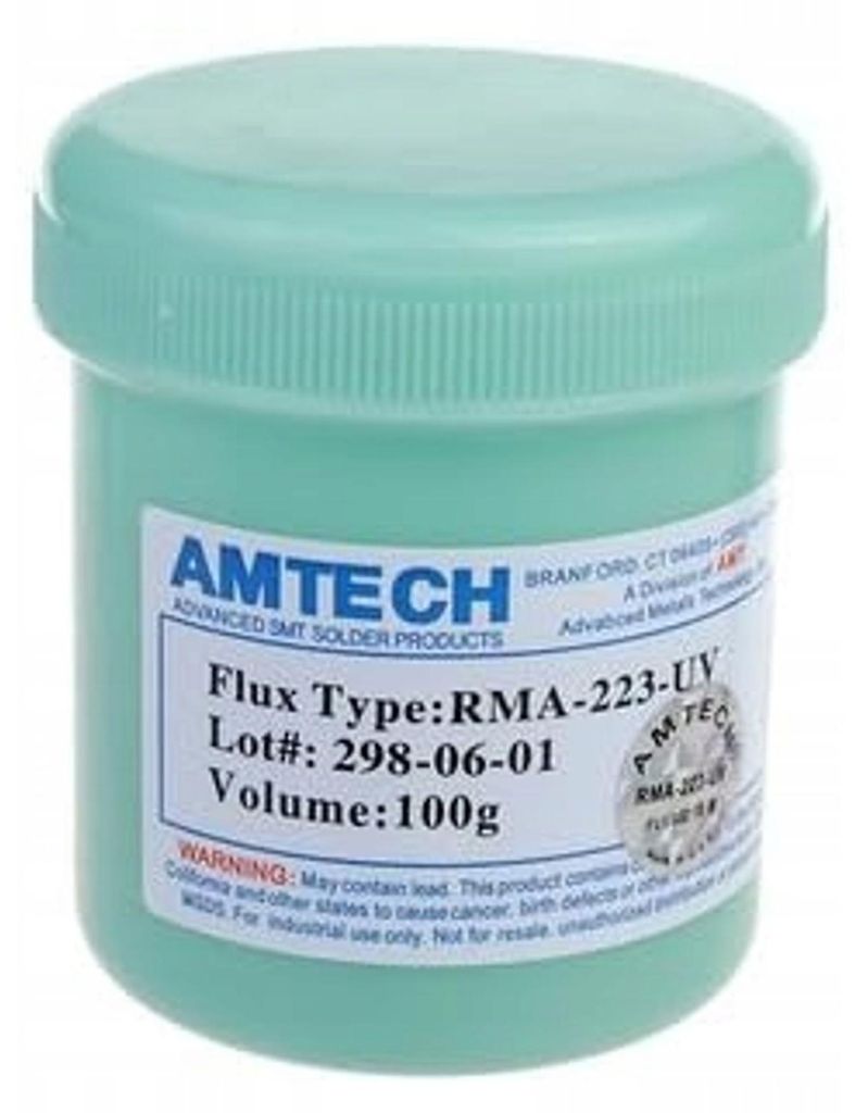 Flux Para Soldar Amtech RMA-223-UV – Alta Intensidad UV Gel Imagen del producto 