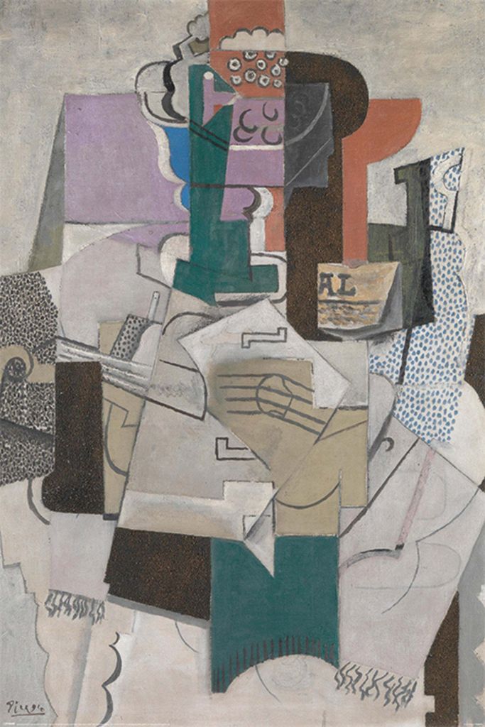 Poster Picasso Fruit Dish Bottle and Violin 61x91.5cm