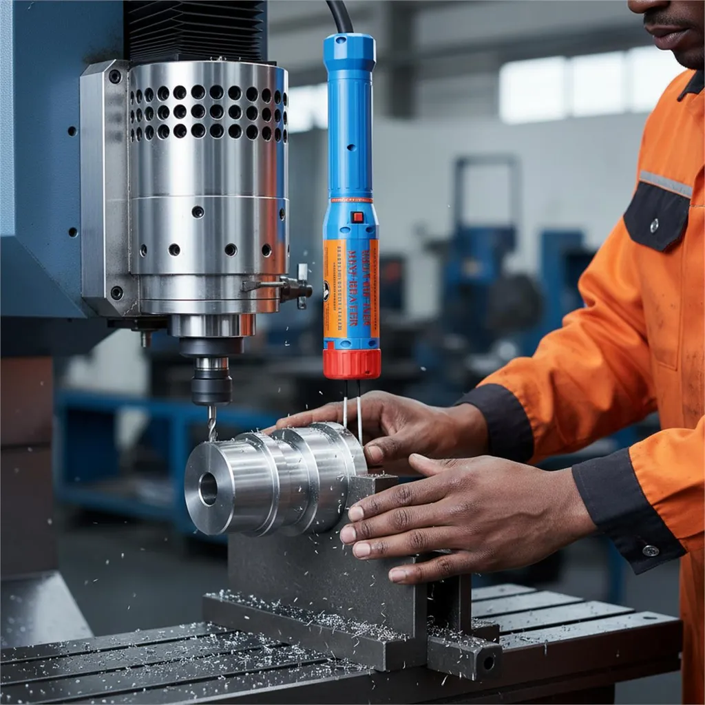 Chauffage par induction portable 800°C bleu haute performance - Modèle X7 - 4