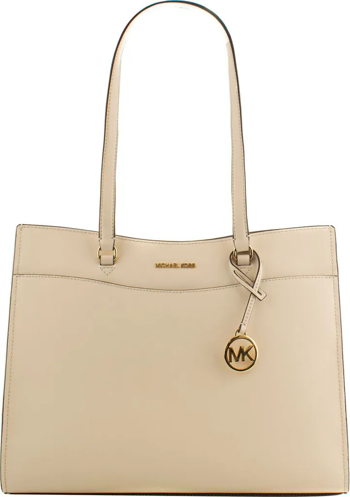 Sac à bandoulière pour cours et bureau Michael Kors beige