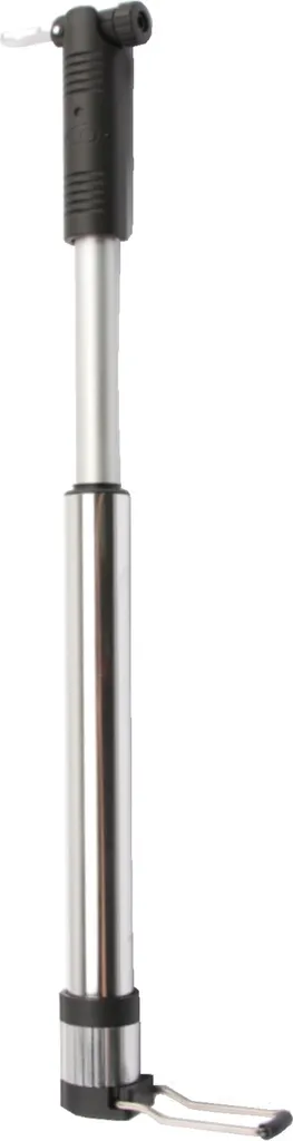 Crankbrothers Klic Mini Pompe à pied Argent en Aluminium Ultra Robuste
