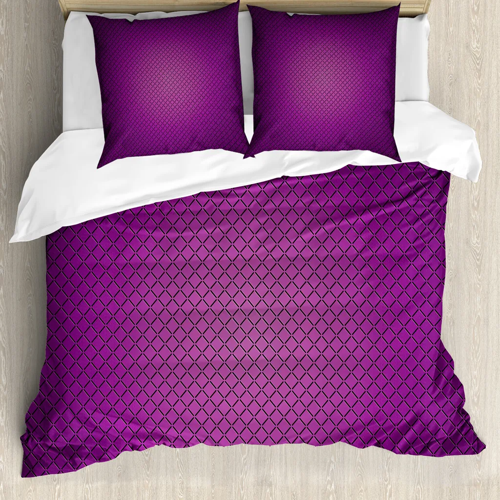 Offerta Copripiumino ABAKUHAUS Viola 200x200 Microfibra Moderna