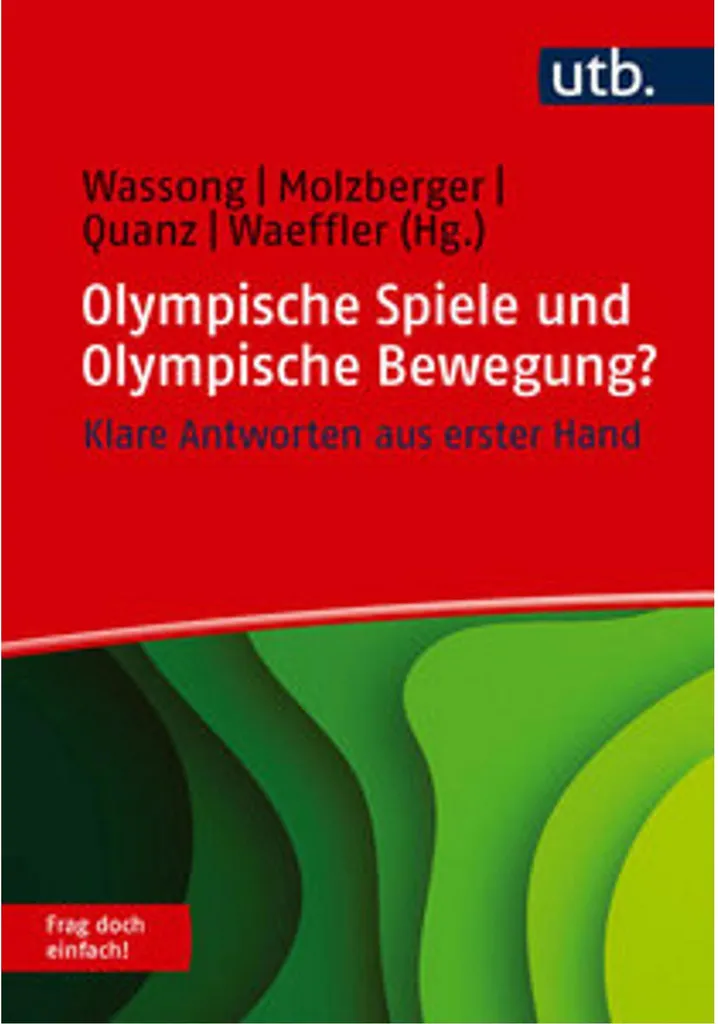 Livre éducatif sur les Jeux Olympiques et le mouvement Frag doch einfach