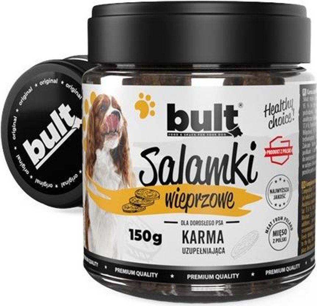 BULT Pork salametti - leckerli für hunde - 150g