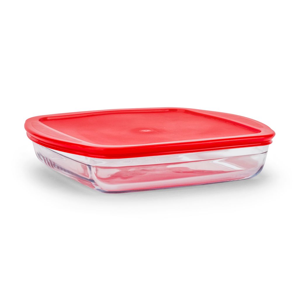 Cocotte en verre avec couvercle Plat à four ARCUISINE 1,7 L Image du produit 