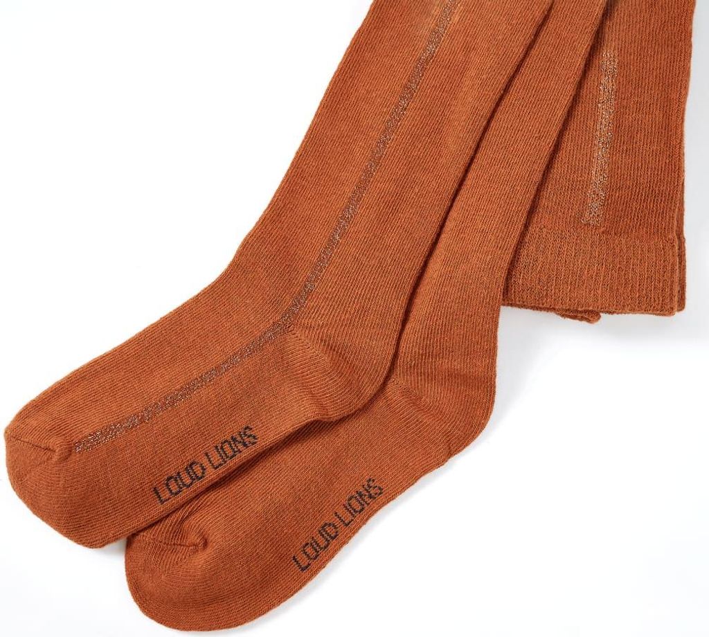 vidaXL Kinderstrumpfhose Cognac 116 Produktbild 