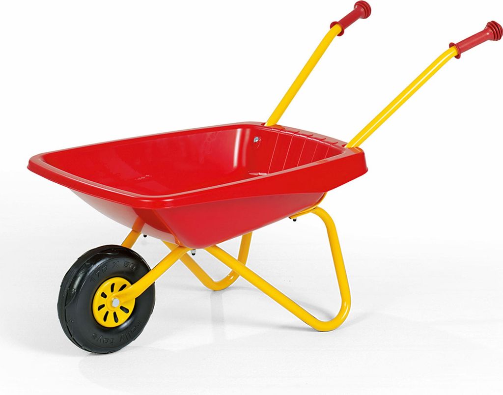 rolly toys Schubkarre -  gelb/rot - Metall/Kunststoff, Produktbild 