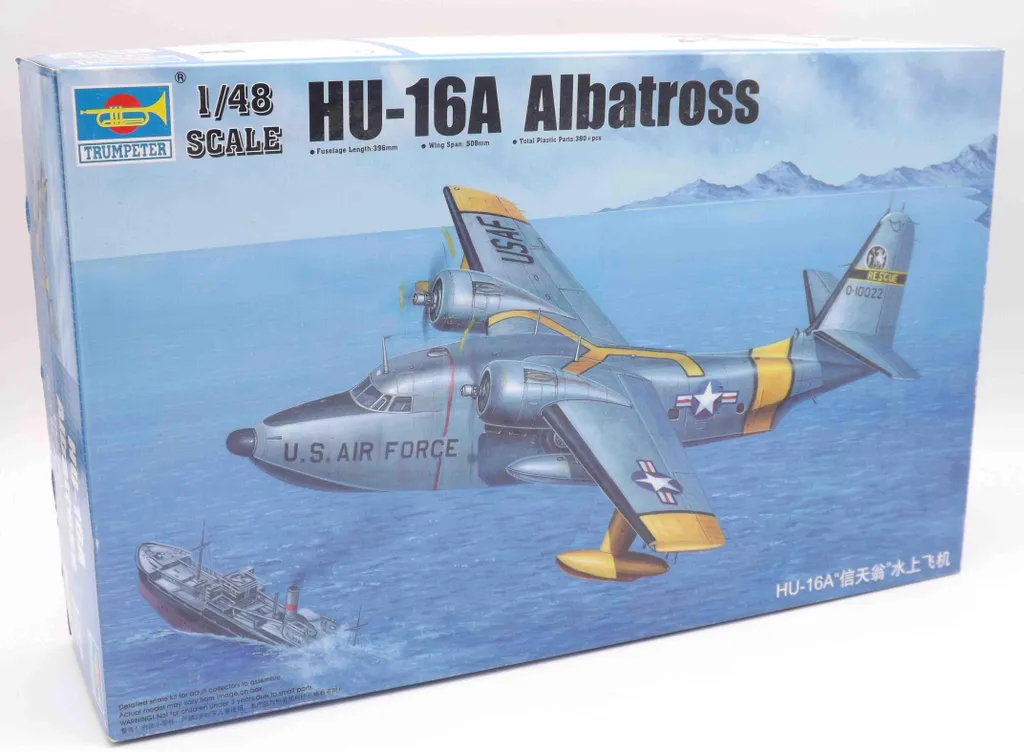 Maquette à monter Grumman HU-16A Albatross Trumpeter 1:48 Avion 02821
